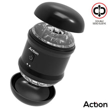 Carica l'immagine nel visualizzatore di Gallery, MASTURBATORE DOPPIO VIBRANTE THOR