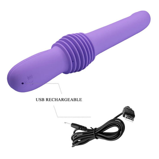 VIBRATORE CON MOVIMENTO PULSANTE