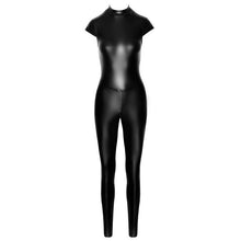 Carica l'immagine nel visualizzatore di Gallery, JUMSUIT EFFETTO GLOSS OPACO CON INTRECCIO