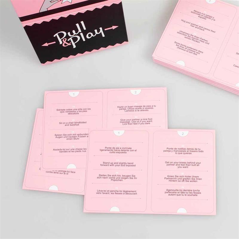 SECRET PLAY CARDS GAME PULL & PLAY