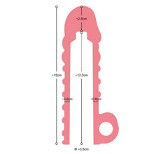 Carica l'immagine nel visualizzatore di Gallery, GUAINA PENE TRASPARENTE VIBRANTE S11