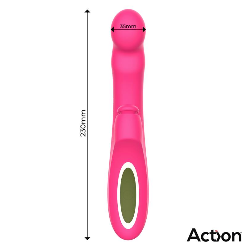 VIBRATORE ENLES VIBE CON SPINTA E RISCALDAMENTO