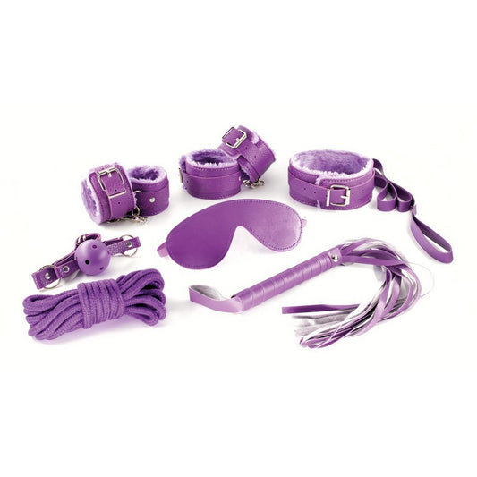 BONDAGE KIT 8 PEZZI VIOLA
