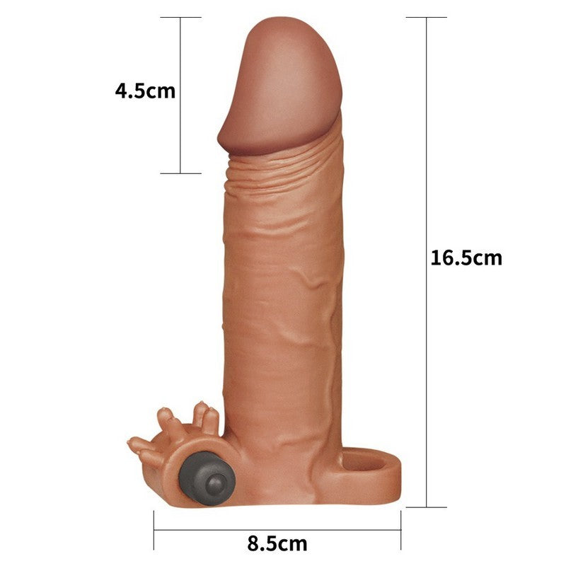 PENIS SLEEVE-ESTENSIONE CON VIBRAZIONE-