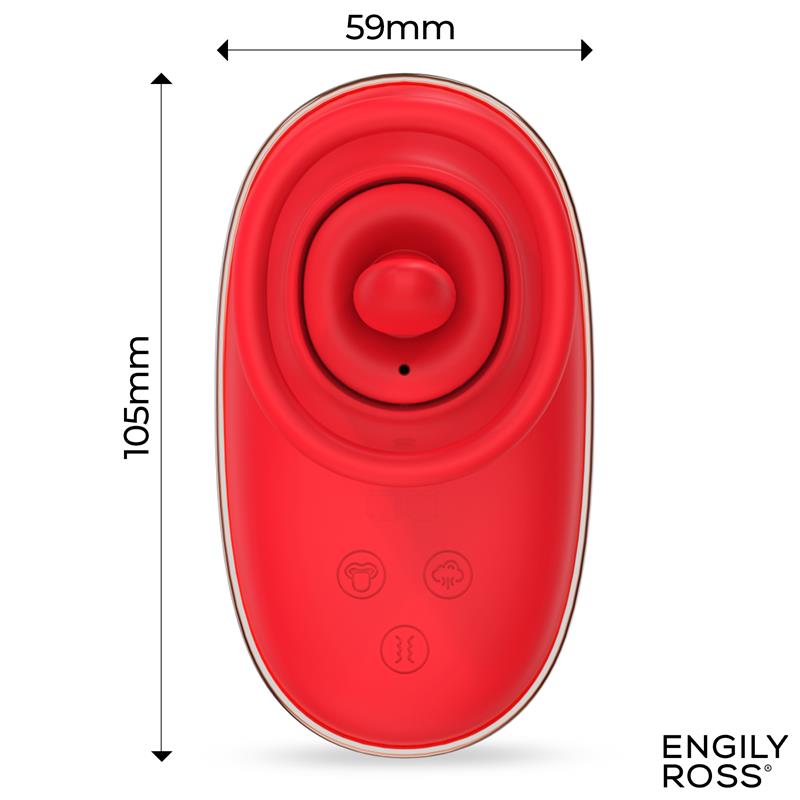 STIMOLATORE LIZER CON LECCAMENTO, POMPA A VUOTO E VIBRAZIONE