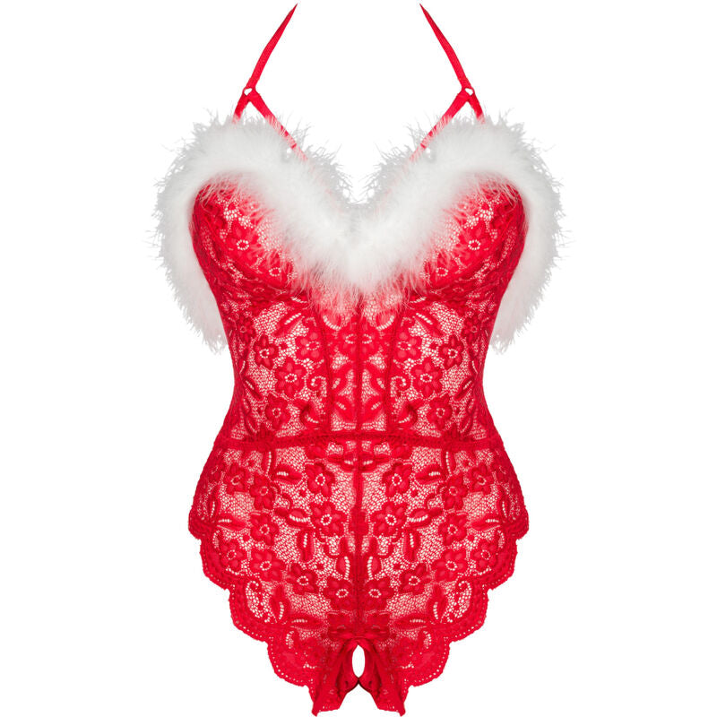 BODY IN PIZZO VERSIONE NATALIZIA