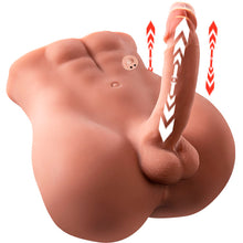 Carica l'immagine nel visualizzatore di Gallery, BARTLETT,DILDO E PARTE ANALE CON MOVIMENTO ULTRA REALISTICO