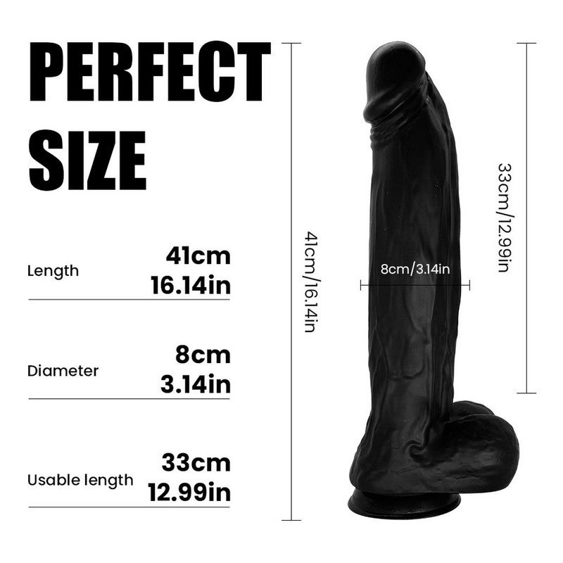 MEGA DILDO FLESH 08-41 cm-