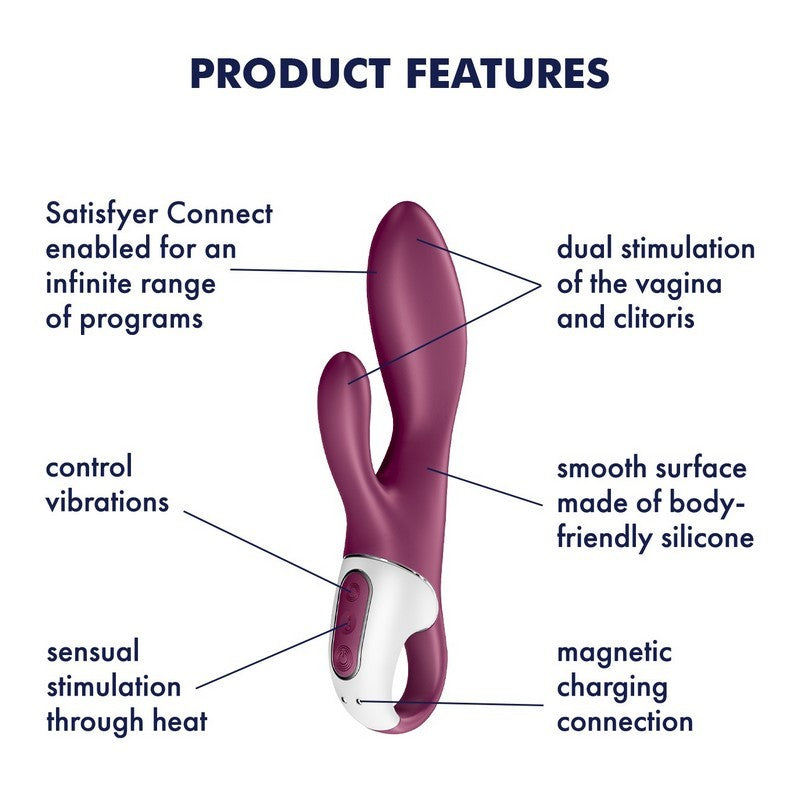 HEATED AFFAIR VIBRATOR WITH APP