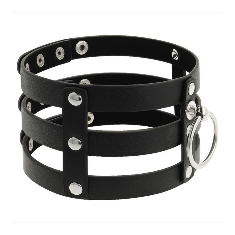 CHOKER ARTIGIANALE IN PELLE VEGAN