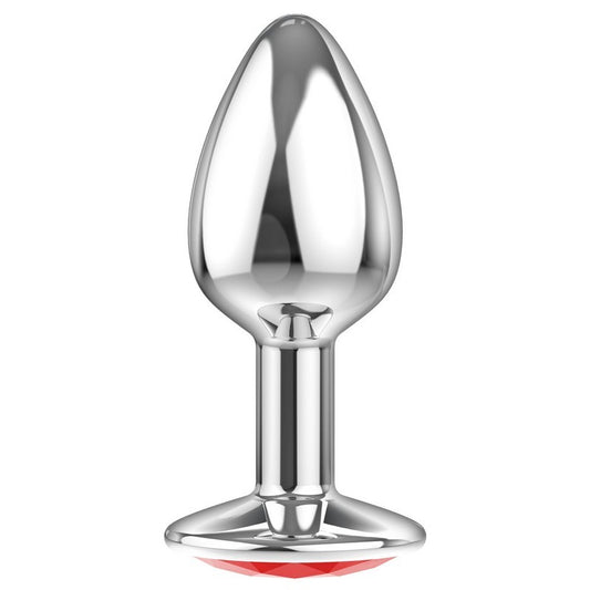 PLUG ANAL MEDIO BRILLANTE ROSSO