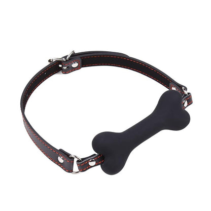 GAG BALL SILICONE 12 CM NERA