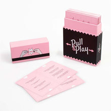 Carica l&#39;immagine nel visualizzatore di Gallery, SECRET PLAY CARDS GAME PULL &amp; PLAY
