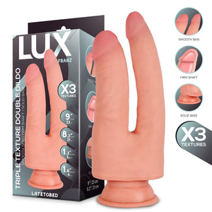 DILDO DOPPIO CON TRIPLA DENSITA'