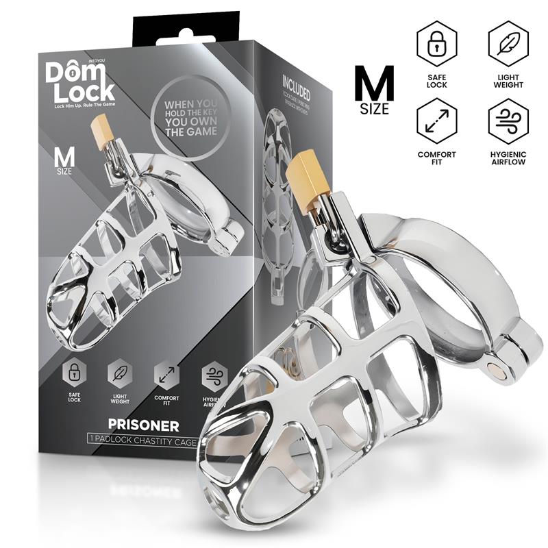 GABBIA DI CASTITA" PRISONER SIZE "M"