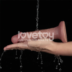 DILDO DUAL DENSITY VIBRANTE REALISTICO 20 cm