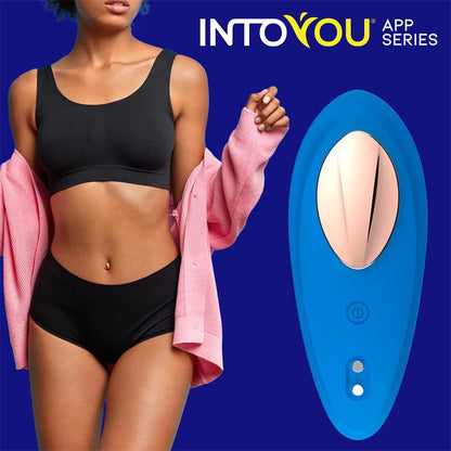 VIBRATORE DA MUTANDINE CON APP -BLU-