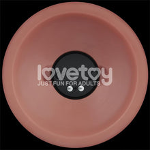 Carica l&#39;immagine nel visualizzatore di Gallery, DILDO DUAL DENSITY VIBRANTE REALISTICO 20 cm
