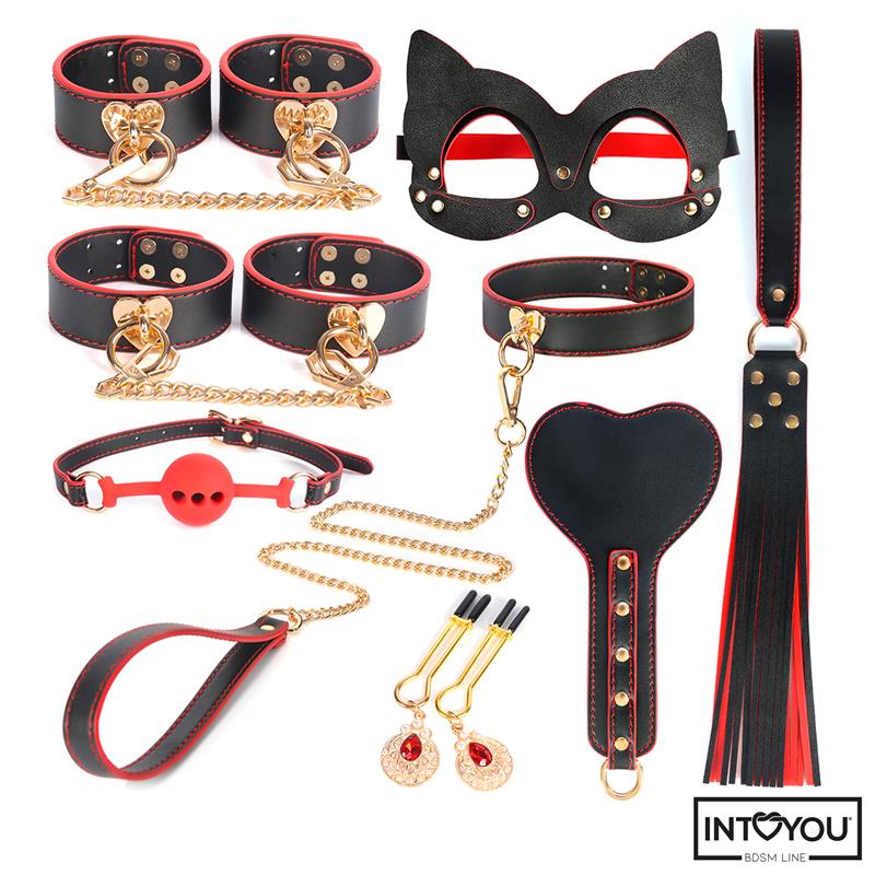 BDSM LINE BONDAGE SET 8 PEZZI