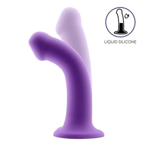 DILDO IN SILICONE LIQUIDO 18 CM