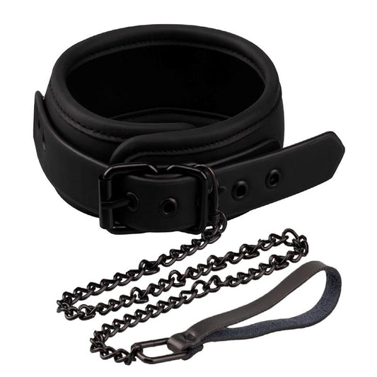 SUBMISSIVE COLLAR WITH LEASH