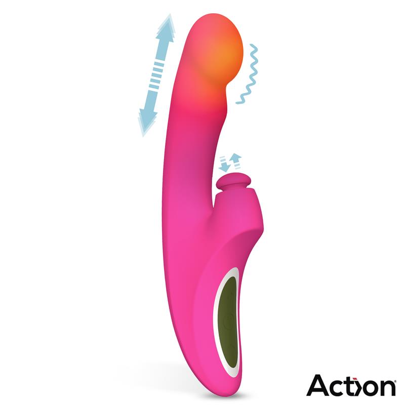 VIBRATORE ENLES VIBE CON SPINTA E RISCALDAMENTO