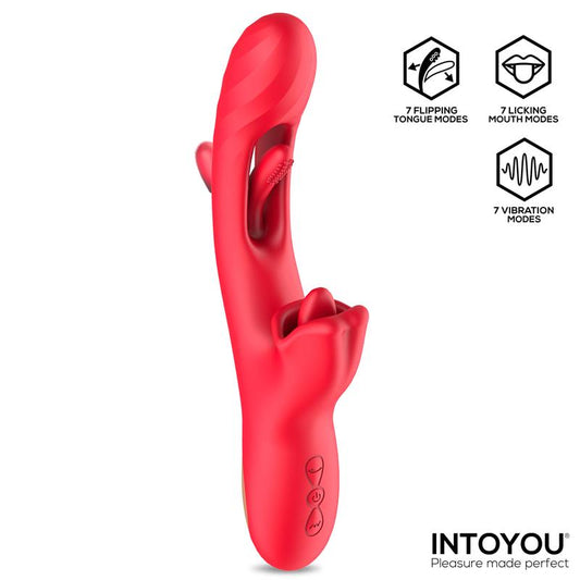 VIBRATORE GRANT FLIPPING CON BOCCA