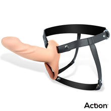Carica l&#39;immagine nel visualizzatore di Gallery, STRAP ON CON DILDO CAVO TAGLIA L

