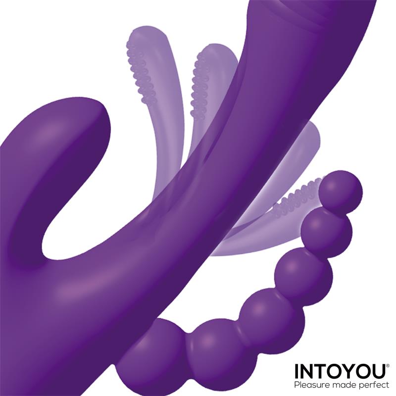 VIBRATORE TRIYA CON LINGUA E PALLINE ANALI