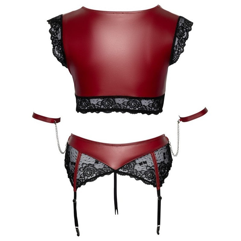 SET 2 PEZZI  BONDAGE  APERTO PLUS