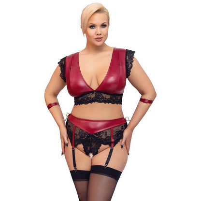 SET 2 PEZZI  BONDAGE  APERTO PLUS