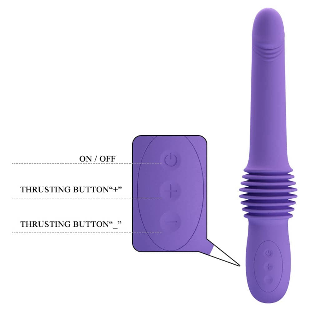 VIBRATORE CON  MOVIMENTO PULSANTE