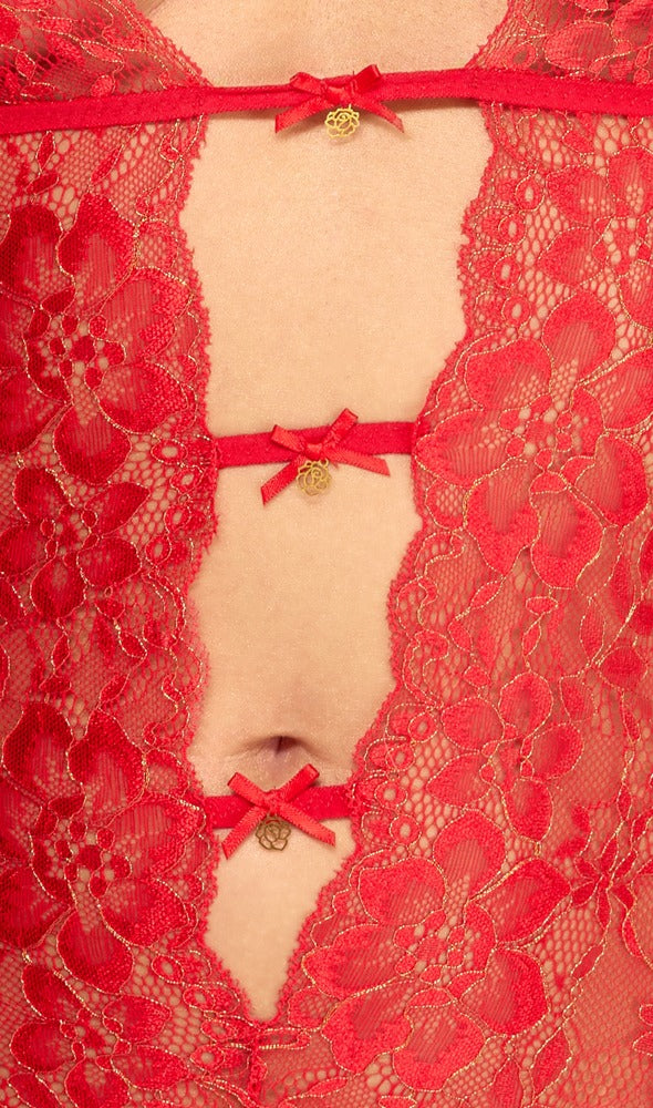 BODY ROSSO KISSABLE