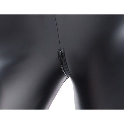 JUMSUIT NOIR  EFFETTO GLOSS OPACO CON INTRECCIO