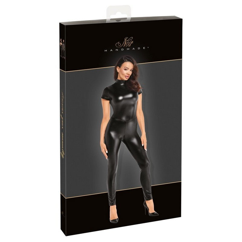 JUMSUIT NOIR  EFFETTO GLOSS OPACO CON INTRECCIO