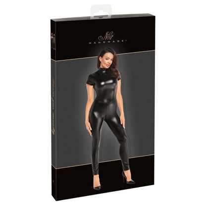 JUMSUIT NOIR  EFFETTO GLOSS OPACO CON INTRECCIO