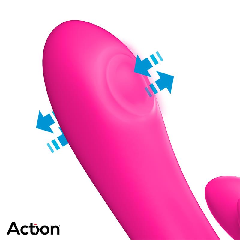 VIBRATORE ANTONY,DOPPIA PULSAZIONE ED EFFETTO TOCCO