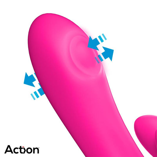 VIBRATORE ANTONY,DOPPIA PULSAZIONE ED EFFETTO TOCCO