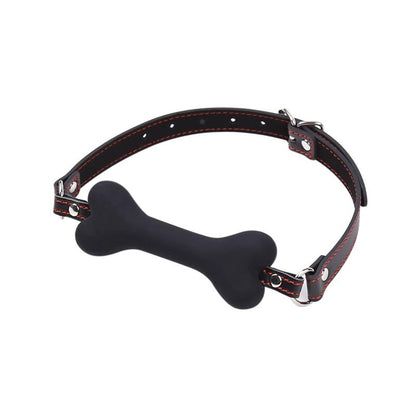 GAG BALL SILICONE 12 CM NERA