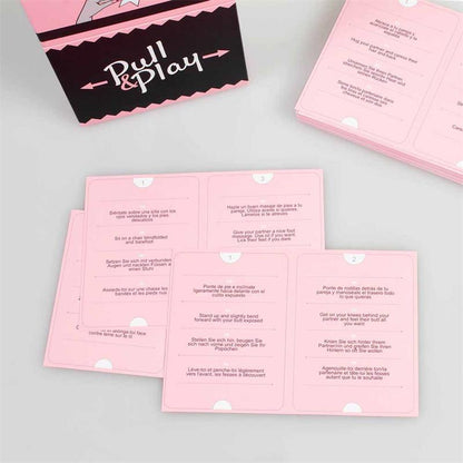 SECRET PLAY CARDS GAME PULL & PLAY