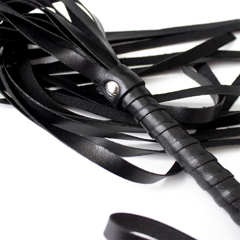 BDSM LINE FLOGGER 45 CM NERO