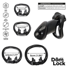 Carica l&#39;immagine nel visualizzatore di Gallery, CINTURA CASTITA&#39; DOMLOCK TAGLIA M
