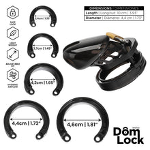 Carica l&#39;immagine nel visualizzatore di Gallery, CINTURA CASTITA&#39; DOMLOCK TAGLIA S
