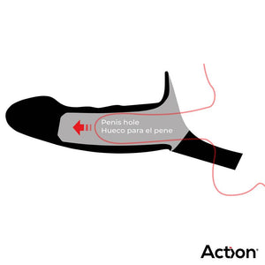 STRAP ON CON DILDO CAVO TAGLIA L