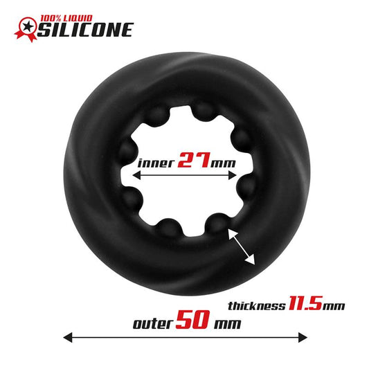 ANELLO COCK RING TWISTED SILICONE LIQUIDO