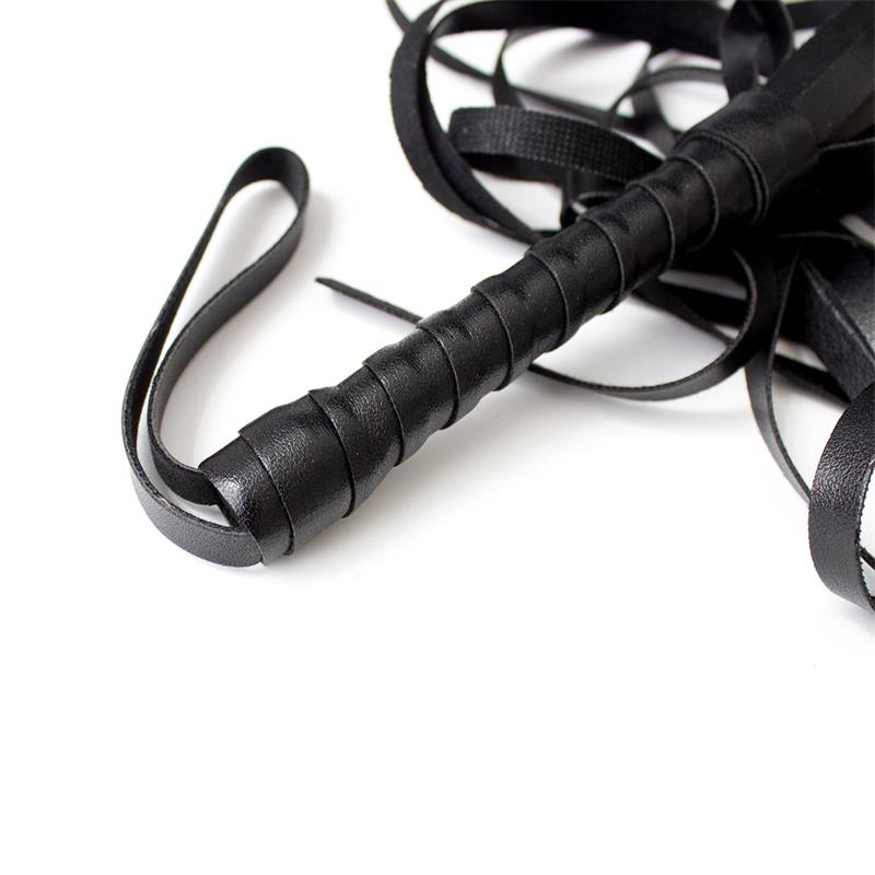 BDSM LINE FLOGGER 45 CM NERO