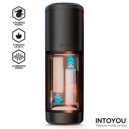 NEXTOR MASTURBATORE CON EFFETTO SFREGAMENTO E CALORE
