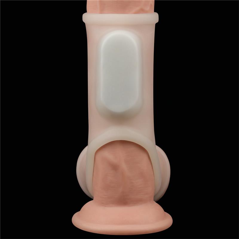 GUAINA PER PENE E TESTICOLI CON VIBRAZIONE