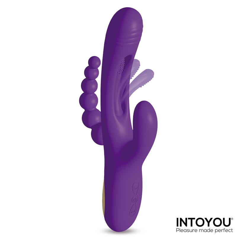 VIBRATORE TRIYA CON LINGUA E PALLINE ANALI