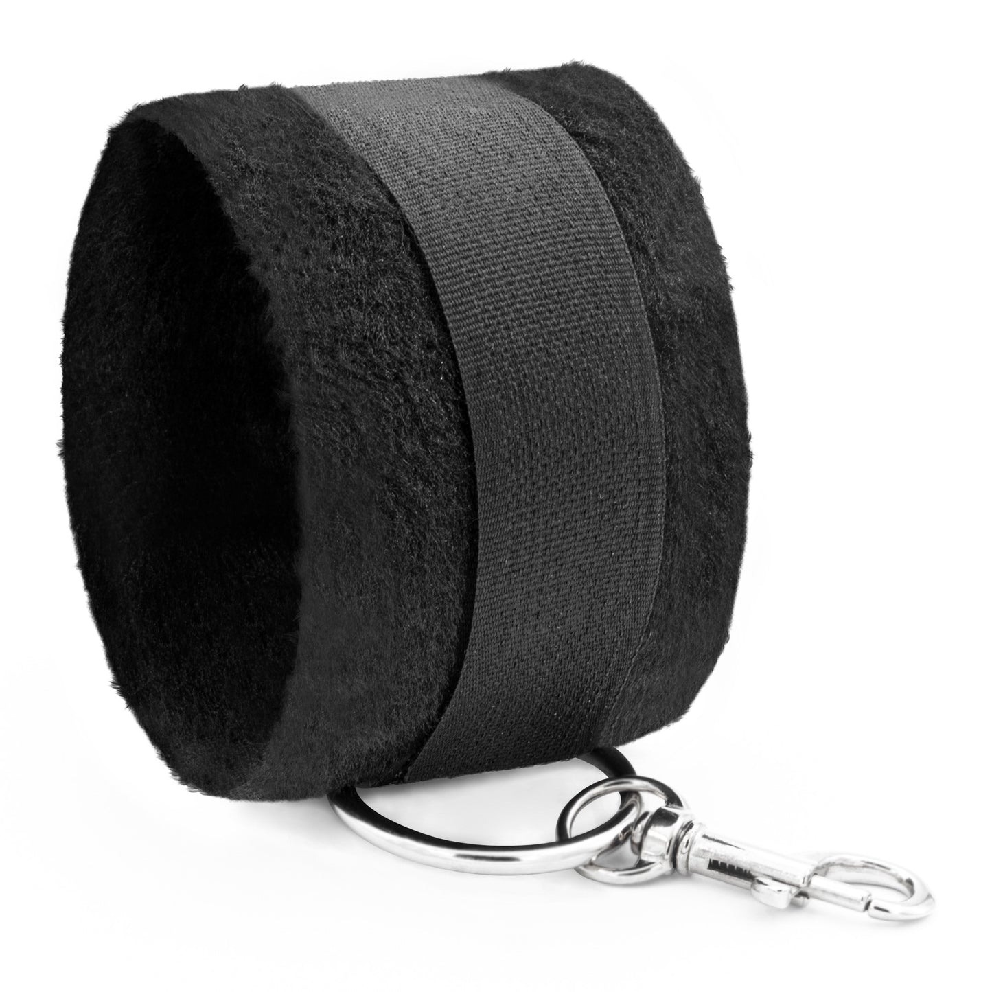 MANETTE  NERE IN VELCRO TOUGH LOVE CON CATENA EXTRA DA 40 CM